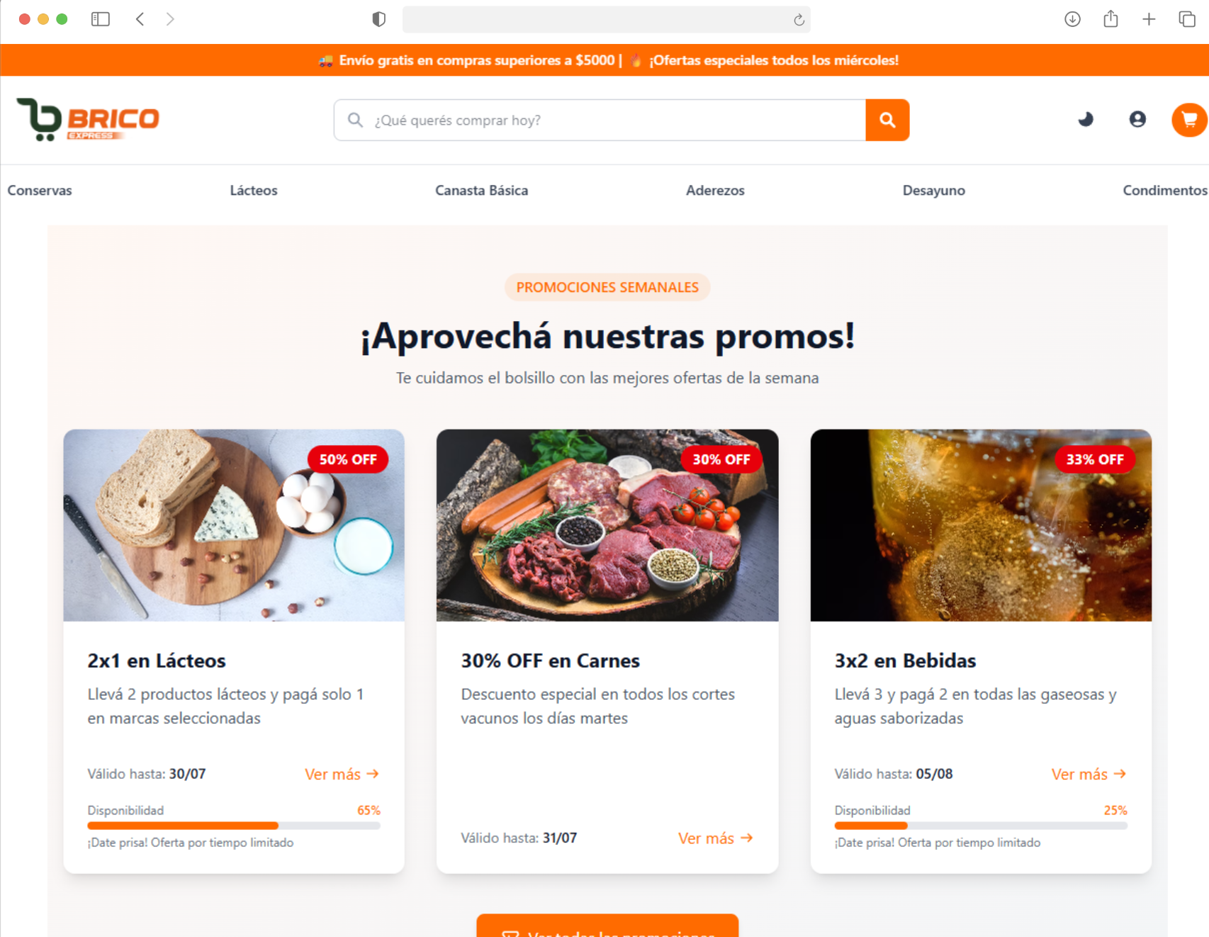 E-commerce Bisstrack